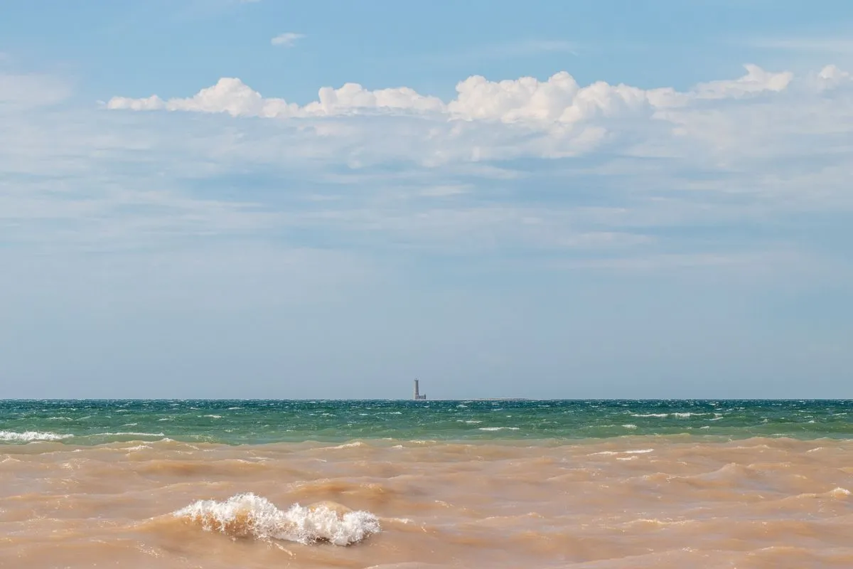Lake Erie shoreline near Crystal Beach, Ontario